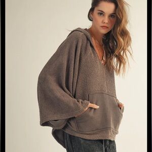 Free-est Textured Hoodie